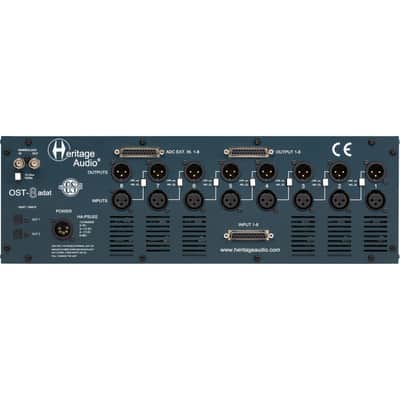 Heritage Audio OST-8 ADAT 8-Slot 500 Series Module Rack with ADAT Output image 8