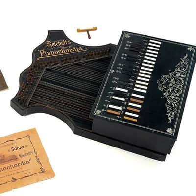Reichelt's Pianochordia c1920 (Dolceola/Marxophone-like piano-zither) image 1