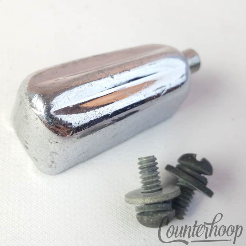 Rogers Bread&Butter Peanut Tom Drum Lug B&B Chrome Cleveland Holiday Vintage 60s image 1
