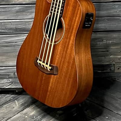Gold Tone Left Handed M-Bass 23 Inch Scale Short Scale Acoustic Electric Micro Bass image 3