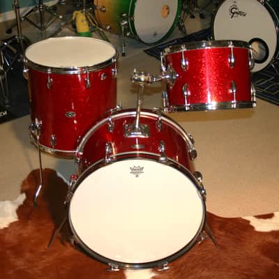 Vintage Niles Era Slingerland Drum set. 20, 13, 16. Late 60's early 70's. image 1