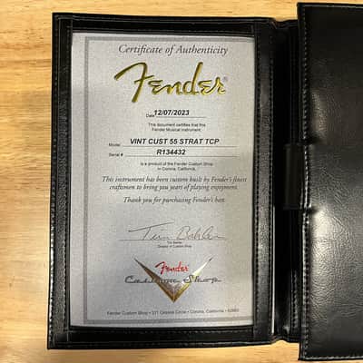 Fender Custom Shop Vintage Custom 1955 Stratocaster NOS - Wide Fade 2-Color Sunburst-R134432 image 12