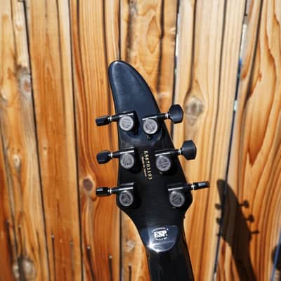 ESP E-II Horizon FR - Black Natural Burst 6-String Electric Guitar w/ Case image 9