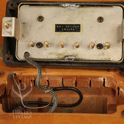 RARE original 1961 Gibson ES-355 TDN Natural/BLONDE image 24