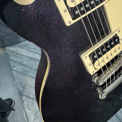 Epiphone Les Paul Traditional Pro - Purple Sparkle refinished image 12