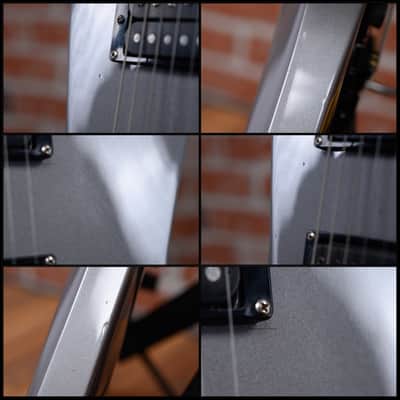 B.C. Rich USA Custom Shop Explorer Metallic Grey 1984 w/Hardshell case image 14