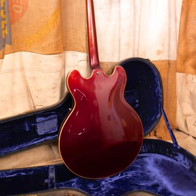 Gibson Trini Lopez Standard 1967 Sparkling Burgundy Metallic image 9