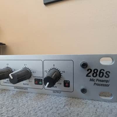 dbx 286s Microphone Preamp Processor 2010s - Silver image 1