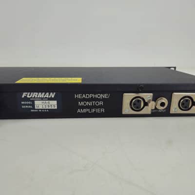 Furman - HA-6 - Headphone / Monitor Amplifier image 8