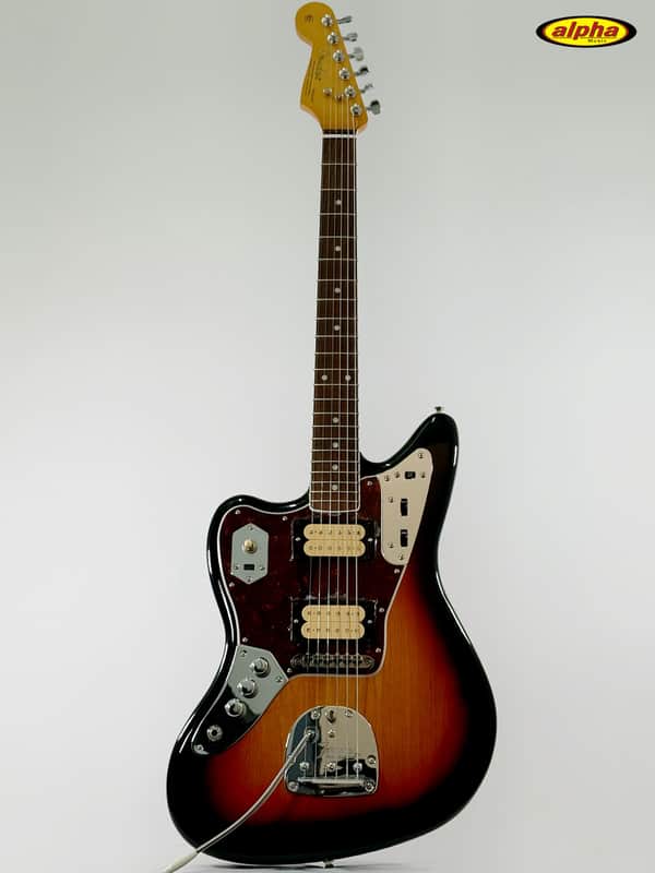 Fender Kurt Cobain Jaguar® Left-Handed, 3-Color Sunburst, w/case