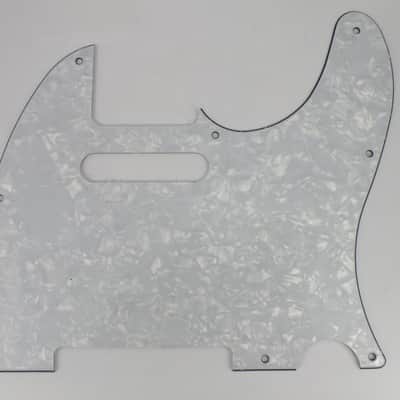 Telecaster Scratch Plate White Pearl Pickguard to fit 8 hole USA/Mex Fender