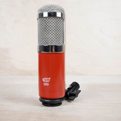 MXL 550/551R Ensemble Condenser Mic Recording Kit Red/Chrome w/ Case image 16