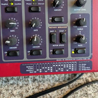 Nord Electro 2 Rack Rackmount Virtual Electromechanical Piano 2002 - 2009 - Red image 6