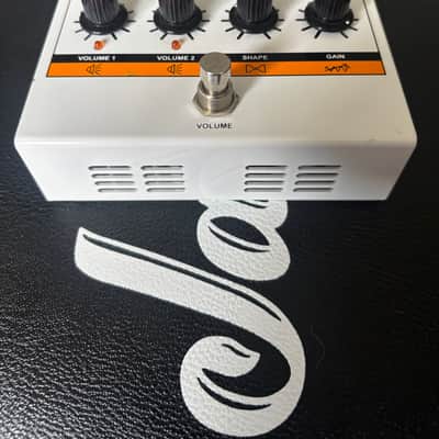 Orange Terror Stamp and Orange Speaker Cable - 20-Watt Pedalboard Guitar Amp 2020 - Present - White image 3