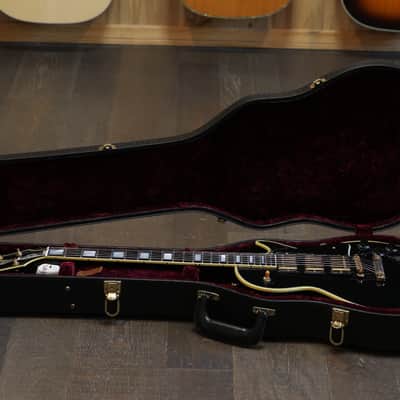 2003 Gibson Custom Shop 1957 Historic Reissue Les Paul Custom LPB-3 3 Pickup Electric Guitar Black Ebony + COA OHSC image 22