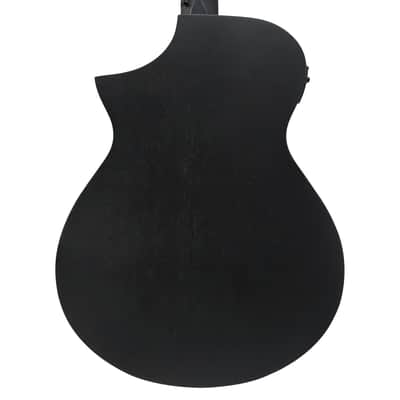 Used Ibanez AEWC621 Acoustic-Electric Guitar - Black Out image 7