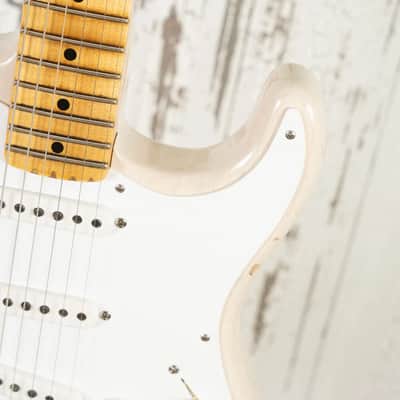 Fender Custom Shop LTD Fat '54 Relic Stratocaster - 2024 - White Blonde image 16
