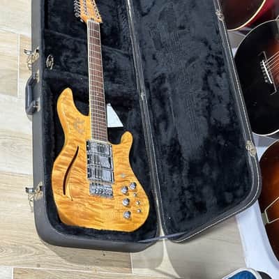 Pavel 12-String Electric Hollow Body 2000 - a stunning over the top Blonde 12-string on a budget. image 12