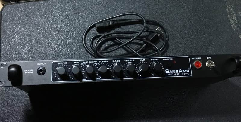 Tech 21 SansAmp RPM Bass Rack mount image 1