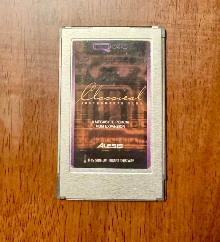 Alesis Q-Card Classical Instruments Plus 1996 image 1
