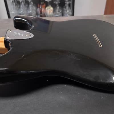 1977 Fender Stratocaster HT LEFT HAND Hardtail American Vintage 70s 1970's USA Lefty Handed Strat Custom DiMarzio Rosewood Black Aged Roadworn Relic LH Guitar image 20