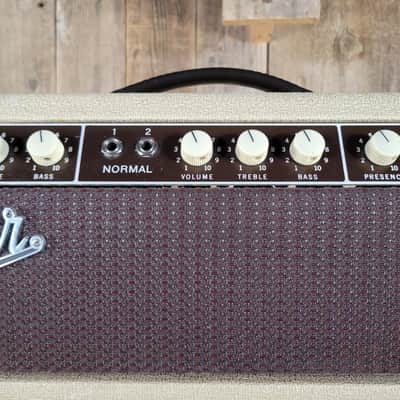 Fender Bassman 6G6-B Head 1962 Rough Blonde Tolex 2x12" Cab Serviced - Blonde image 7