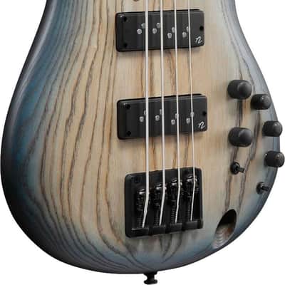 IBANEZ SR600E-CTF Soundgear 4-saitiger E-Bass cosmic blue starburst flat image 4