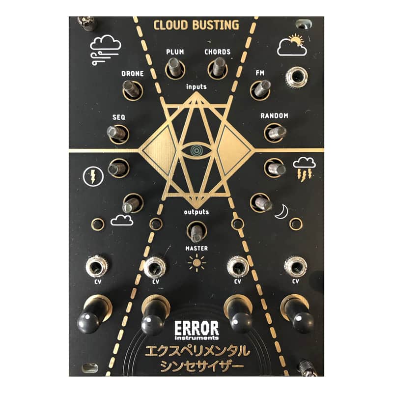 Error Instruments Cloudbusting Eurorack Synth Voice Module (Gold XP) image 1