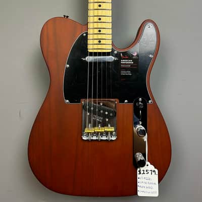 Fender Limited Edition American Performer Timber Telecaster 2024 - Mocha image 1
