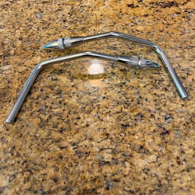 Ayotte Gull Wing Bass Drum Spurs 1994 - Chrome image 2
