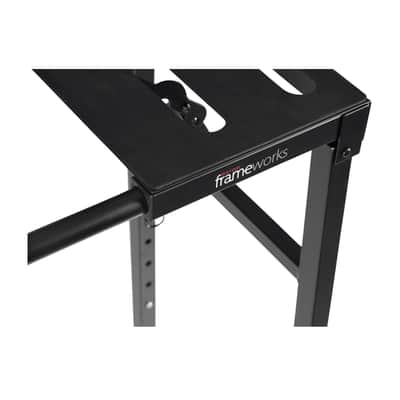 Gator Frameworks GFW-UTILITY-TBL Heavy-Duty Adjustable Keyboard Table Stand image 6