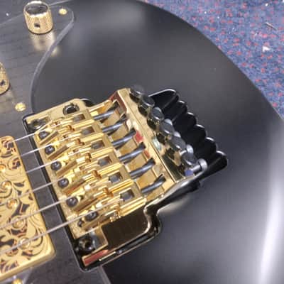 Ibanez PIA3761 Steve Vai Signature in Onyx Black Lightly Blemished Floor Model! image 4