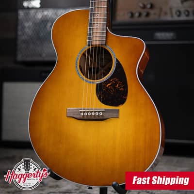 Martin Road Series SC-13E Modern Acoustic/Electric Guitar - Mezcal Burst with Gig Bag image 1