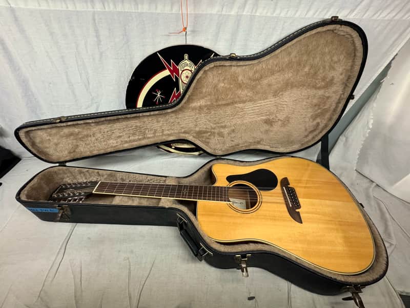 Alvarez AD60-12CE 12-string Acoustic Guitar with Case image 1