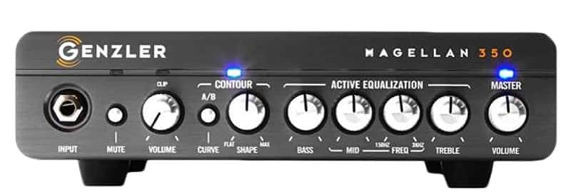 Genzler MG350 Magellan 350 Bass Guitar Head 350 Watts image 1