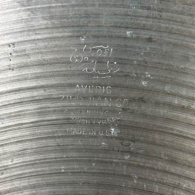 Zildjian Quick Beat Hollow Logo 14” Hi-Hat Set (70’s/80’s) image 12
