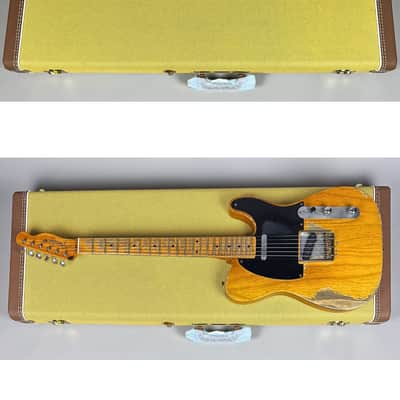 Fender Masterbuilt Dale Wilson 52' Telecaster Burnt Butterscotch Heavy Relic - 2018 image 11