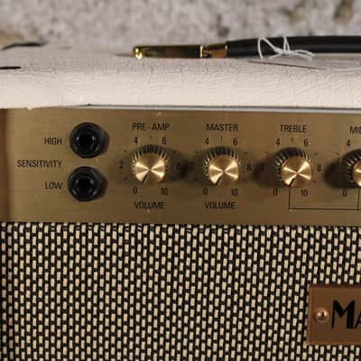 Marshall Studio Classic SC20C "JCM 800 Lead Series" 20-Watt 1x10" Guitar Combo White Elephant image 2