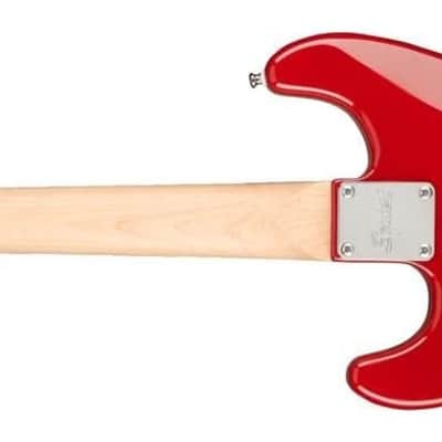 Squier Mini Stratocaster Electric Guitar, Dakota Red, Laurel Fingerboard image 2