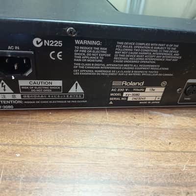 Roland XV-3080 128-Voice Rackmount Synthesizer Module 2000 - 2002 - Black image 6