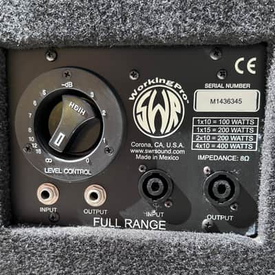 SWR WorkingPro 4x10 Bass Cabinet – Tested & Fully Functional image 6
