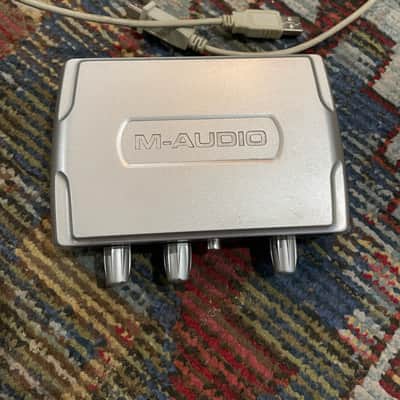 M-Audio Fast Track Guitar / Mic Recording Interface 2000 - Blue image 2