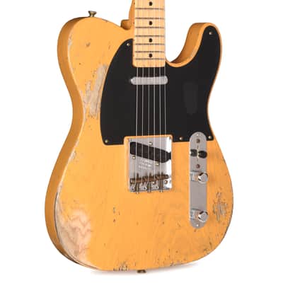 Fender Custom Shop 1952 Telecaster "Chicago Special" Heavy Relic Faded Butterscotch Blonde (Serial #R149645) image 1