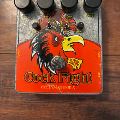 Electro-Harmonix Cock Fight Cocked Talking Wah 2015 - Present - Orange / Gray / Yellow image 1