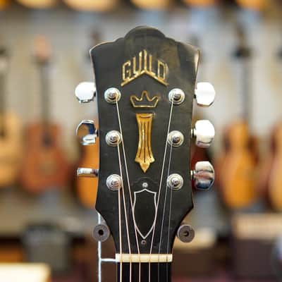 Guild (Hoboken, NJ) D-50 Spruce/Brazilian Rosewood Dreadnought Acoustic Guitar 1969 w/Hard Case image 7