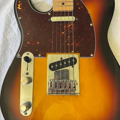 Fender Standard Telecaster - 2002 - Sunburst w/ Tortoise Pickguard (MIM Lefty) image 6
