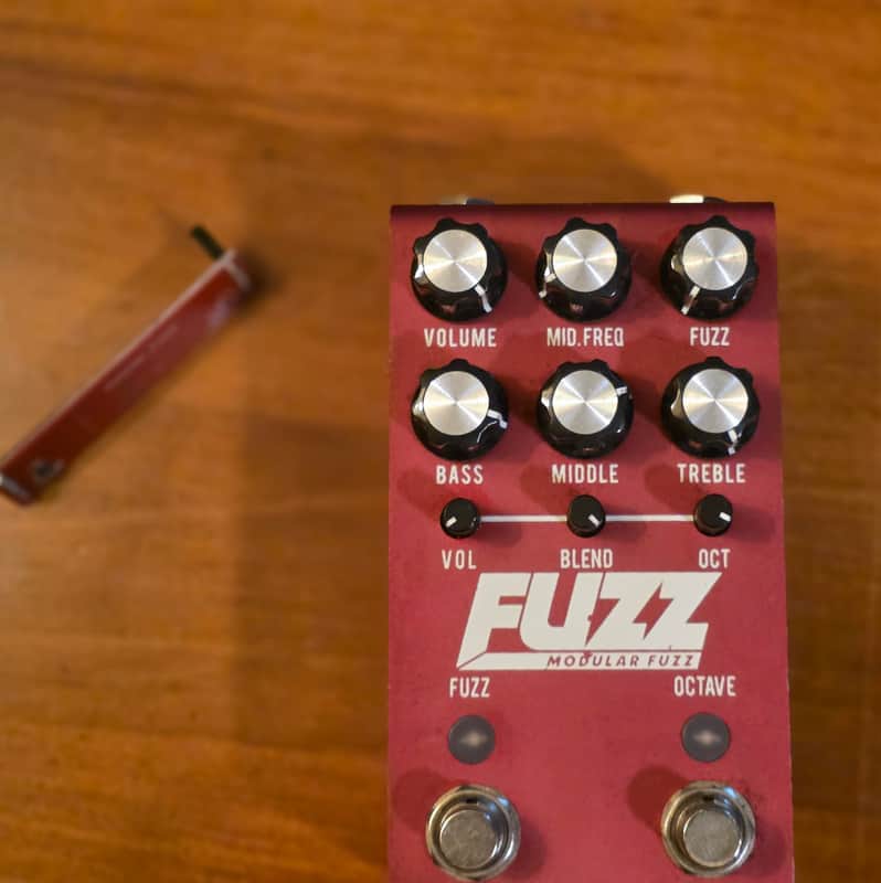 Jackson Audio FUZZ Modular Fuzz 2021 - Red image 1
