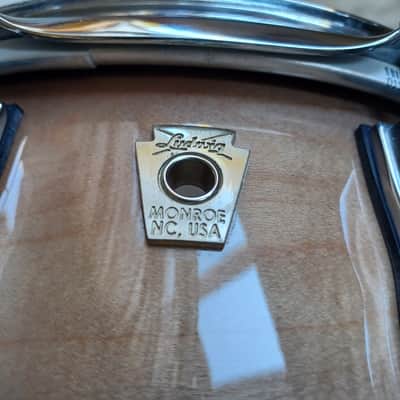 Ludwig LS401 Classic Maple 5x14" 10-Lug Snare Drum 1998 - Present - Natural Maple Lacquer image 20