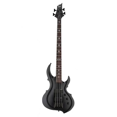 ESP LTD TA-204 Tom Araya Signature Bass - Black Satin image 2