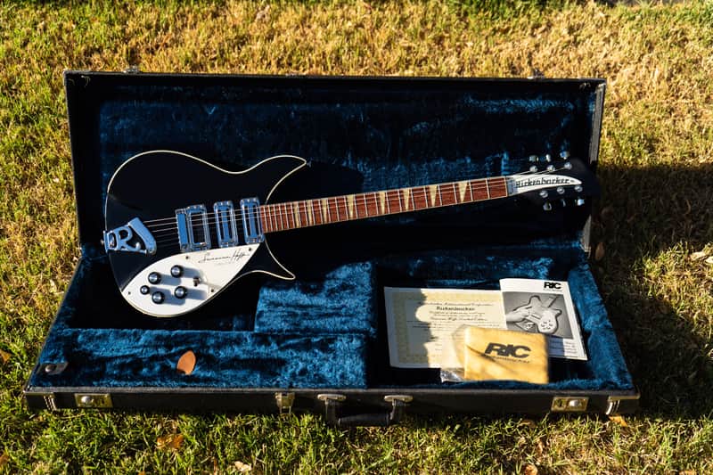 Rickenbacker 350SH Susanna Hoffs Signature 1989 - 1990 - Jetglo image 1